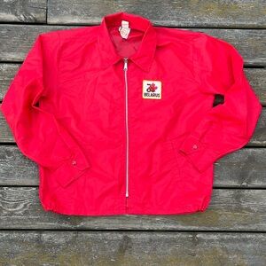 Retro Vintage Nylon Jacket Belarus Made In Canada